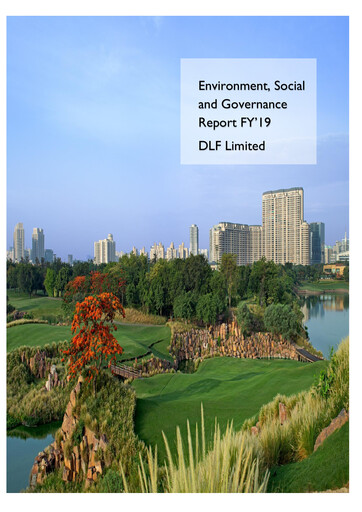 Thumbnail DLF ESG Report fy2019