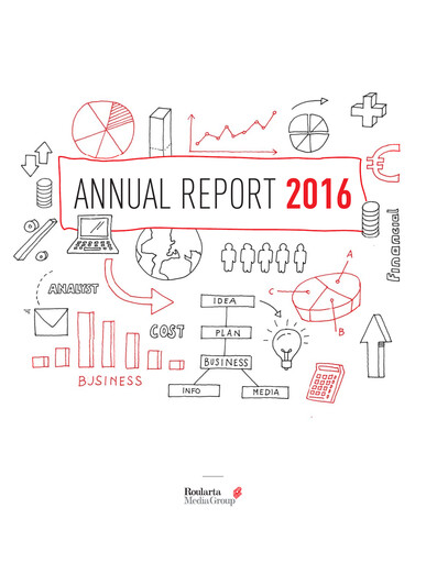 Miniature Roularta Media Group Rapport annuel 2016