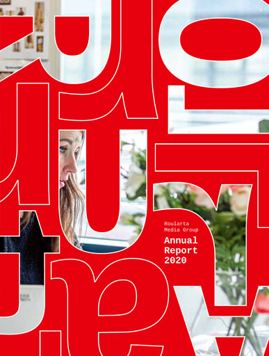 Miniature Roularta Media Group Rapport annuel 2020