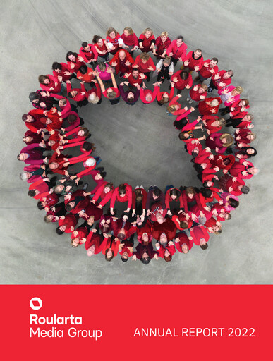Miniature Roularta Media Group Rapport annuel 2022