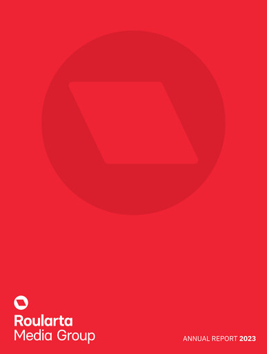 Miniature Roularta Media Group Rapport annuel 2023
