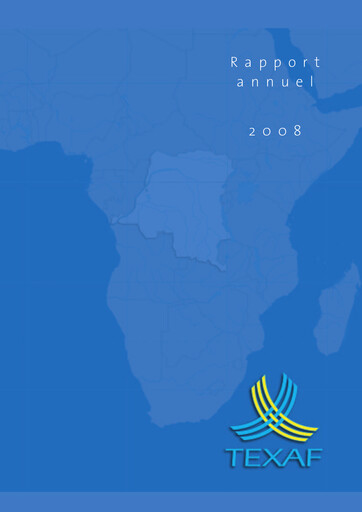 Miniature Texaf Rapport annuel 2008