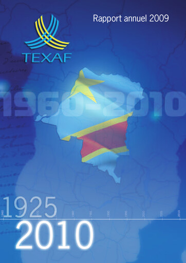 Miniature Texaf Rapport annuel 2009