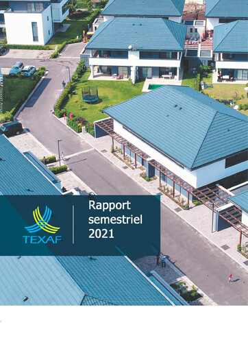 Miniature Texaf Rapport semestriel 2021-h1