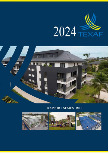 Miniature Texaf Rapport semestriel 2024-h1