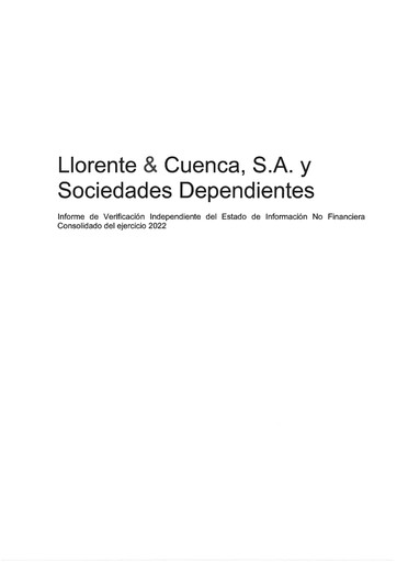 Thumbnail Llorente & Cuenca ESG Report 2022
