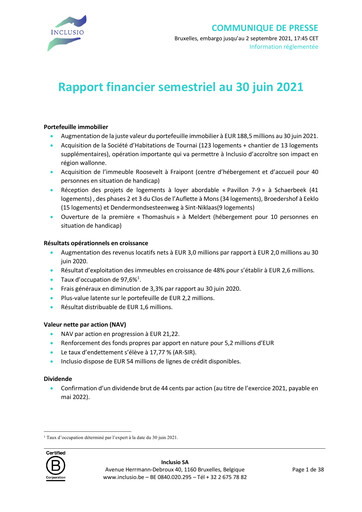 Thumbnail Inclusio Half-year Report 2021-h1
