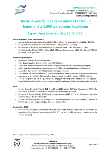Thumbnail Inclusio Half-year Report 2023-h1