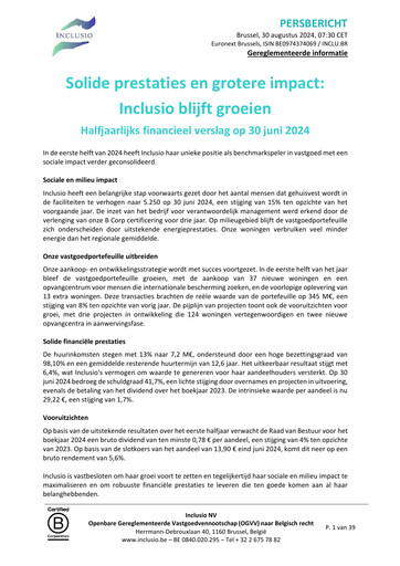 Thumbnail Inclusio Half-year Report 2024-h1