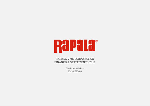 Thumbnail Rapala VMC Corporation Financial Statement 2011