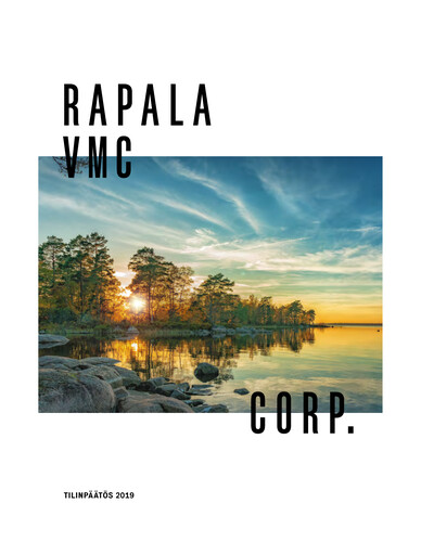 Thumbnail Rapala VMC Corporation Financial Statement 2019