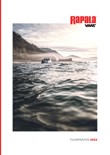 Thumbnail Rapala VMC Corporation Financial Statement 2022