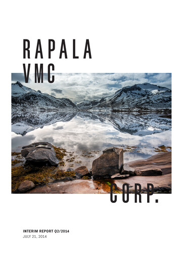 Thumbnail Rapala VMC Corporation Half-year Report 2014-h1