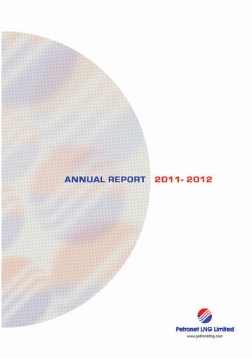Thumbnail Petronet LNG
 Annual Report 2011-2012