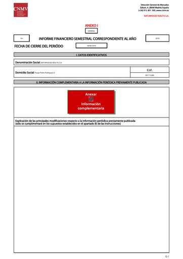 Thumbnail Naturhouse Health Half-year Report 2016-h1