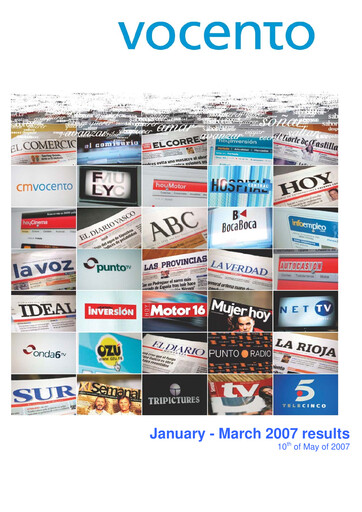Vorschaubild Vocento Quartalsbericht 2007-q1