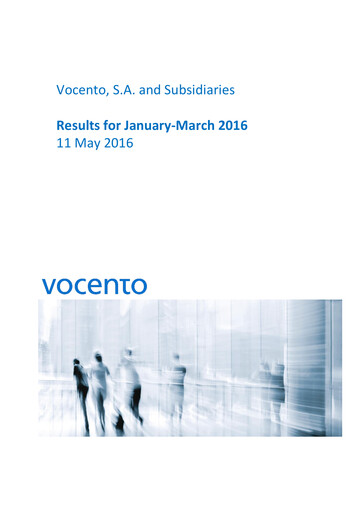 Vorschaubild Vocento Quartalsbericht 2016-q1