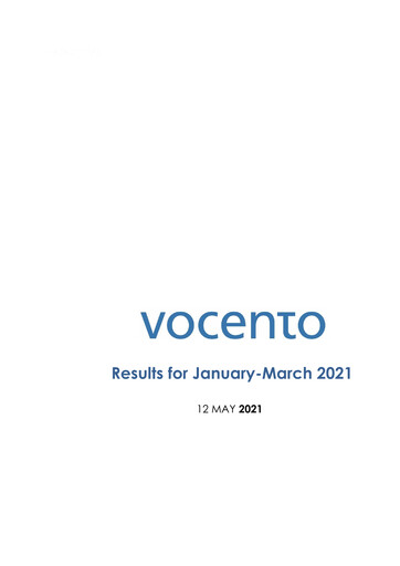 Vorschaubild Vocento Quartalsbericht 2021-q1