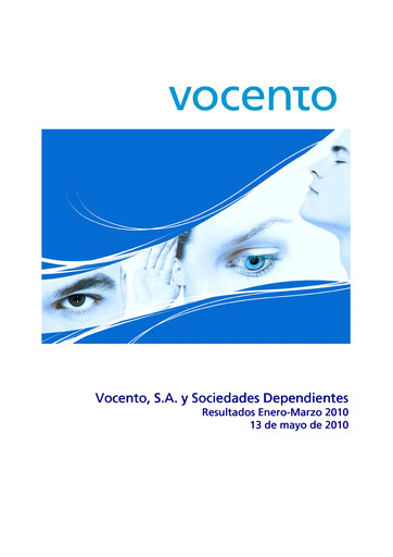 Vorschaubild Vocento Quartalsbericht 2010-q1