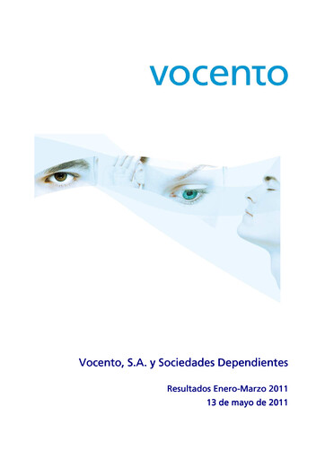 Vorschaubild Vocento Quartalsbericht 2011-q1