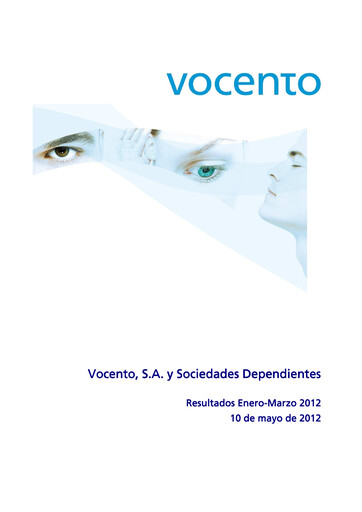 Vorschaubild Vocento Quartalsbericht 2012-q1