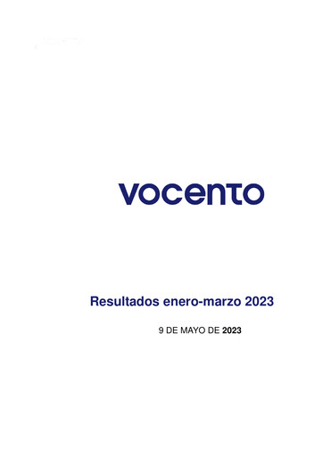 Vorschaubild Vocento Quartalsbericht 2023-q1