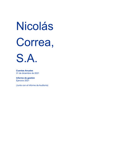 Thumbnail Nicolás Correa Financial Statement 2021