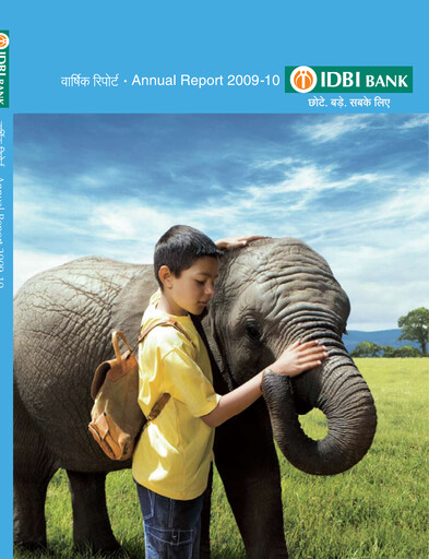 Thumbnail IDBI Bank
 Annual Report 2009-2010
