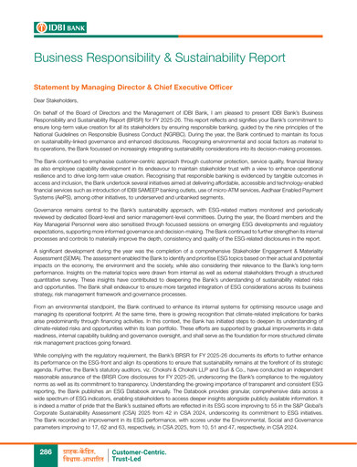 Thumbnail IDBI Bank
 ESG Report 2025-2026