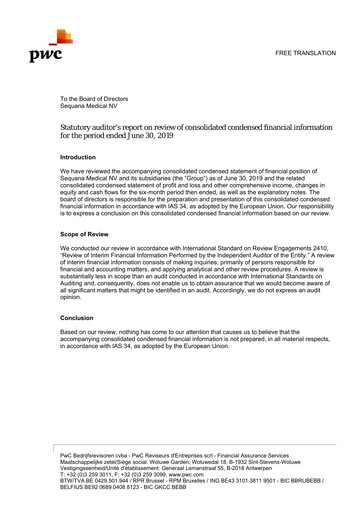 Thumbnail Sequana Medical Half-year Report 2019