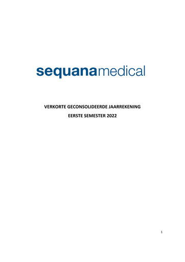 Thumbnail Sequana Medical Half-year Report 2022