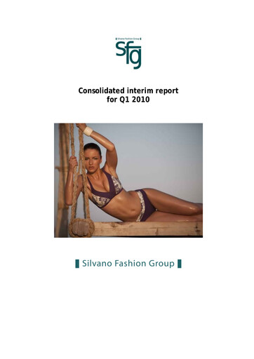 Thumbnail AS Silvano Fashion Group Quarterly Report 2010-q1