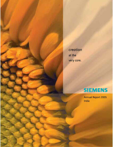 Vorschaubild Siemens India
 Jahresbericht 2005