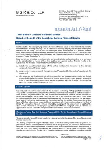 Thumbnail Siemens India
 Financial Statement 2023