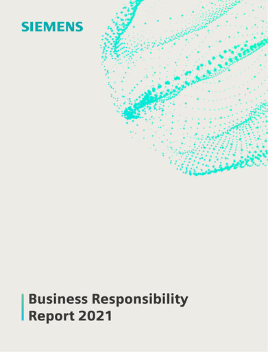 Thumbnail Siemens India
 Sustainability Report fy2021