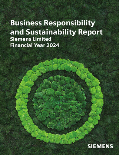 Thumbnail Siemens India
 Sustainability Report fy2024