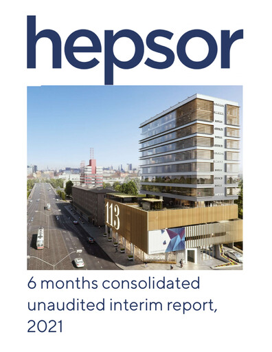 Thumbnail Hepsor AS Half-year Report 2021