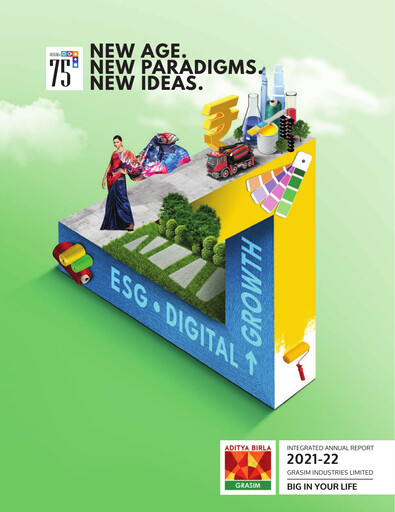 Thumbnail Grasim Industries
 Annual Report 2021-2022