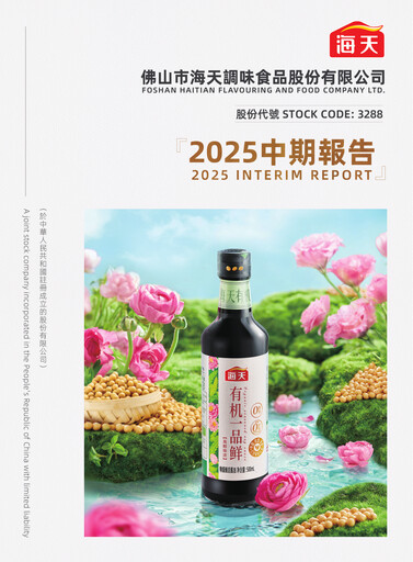 Miniature Foshan Haitian Flavouring and Food Rapport semestriel 2025-h1