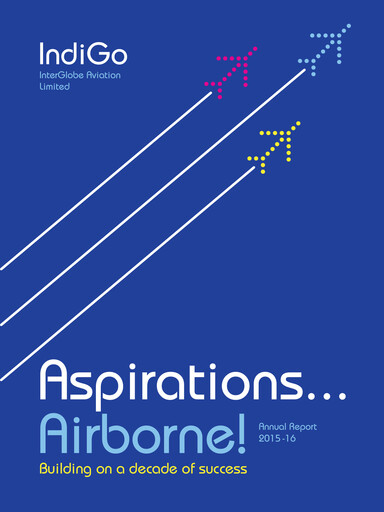 Thumbnail InterGlobe Aviation (IndiGo) Annual Report 2015-2016