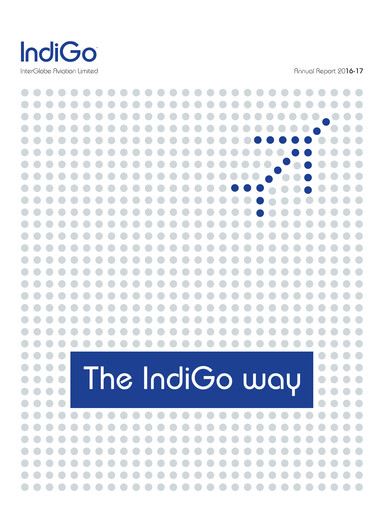 Thumbnail InterGlobe Aviation (IndiGo) Annual Report 2016-2017