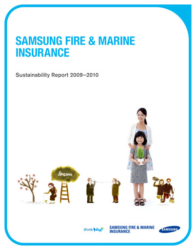 Miniature Samsung Fire & Marine Insurance Co., Ltd. Rapport de durabilité 2008-2009