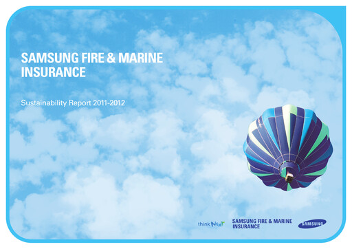 Miniature Samsung Fire & Marine Insurance Co., Ltd. Rapport de durabilité 2010-2011