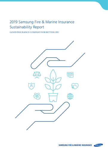 Miniature Samsung Fire & Marine Insurance Co., Ltd. Rapport de durabilité 2018