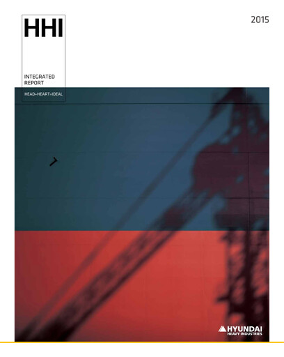 Miniature HD Hyundai Heavy Industries Rapport annuel 2015