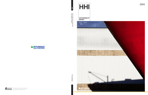 Thumbnail HD Hyundai Heavy Industries Sustainability Report 2014