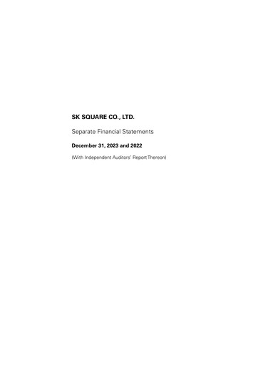 Thumbnail SK Square Financial Statement 2023