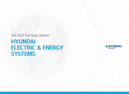 Thumbnail HD Hyundai Electric Quarterly Report 2020-q4