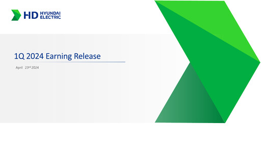 Thumbnail HD Hyundai Electric Quarterly Report 2024-q1