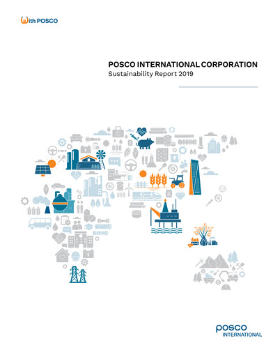 Miniature Posco International Rapport de durabilité 2019